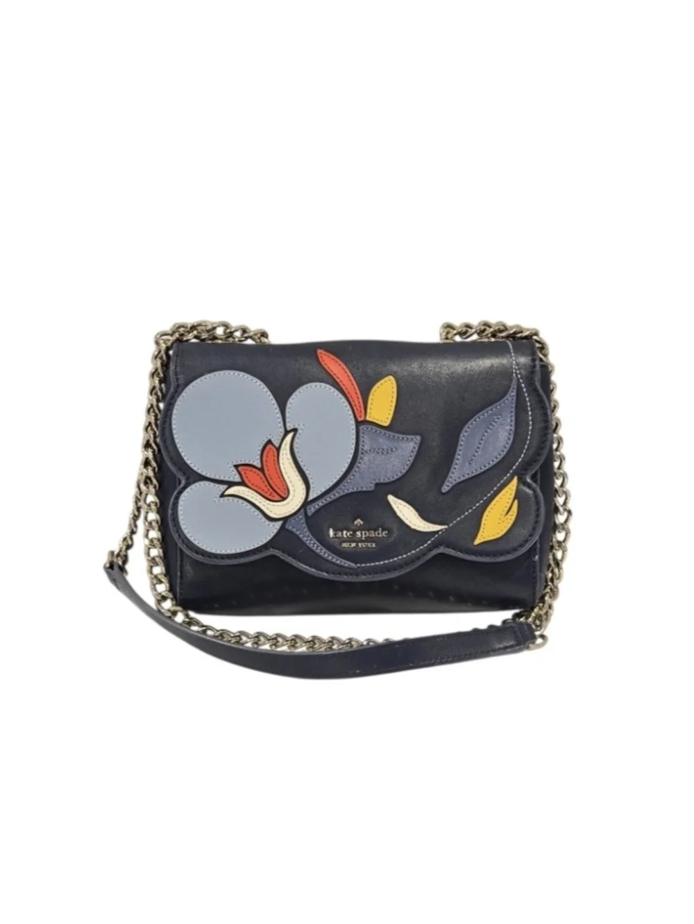 Kate Spade Briar Lane Floral Quilted Mini Evelyn Shoulder/Crossbody Bag